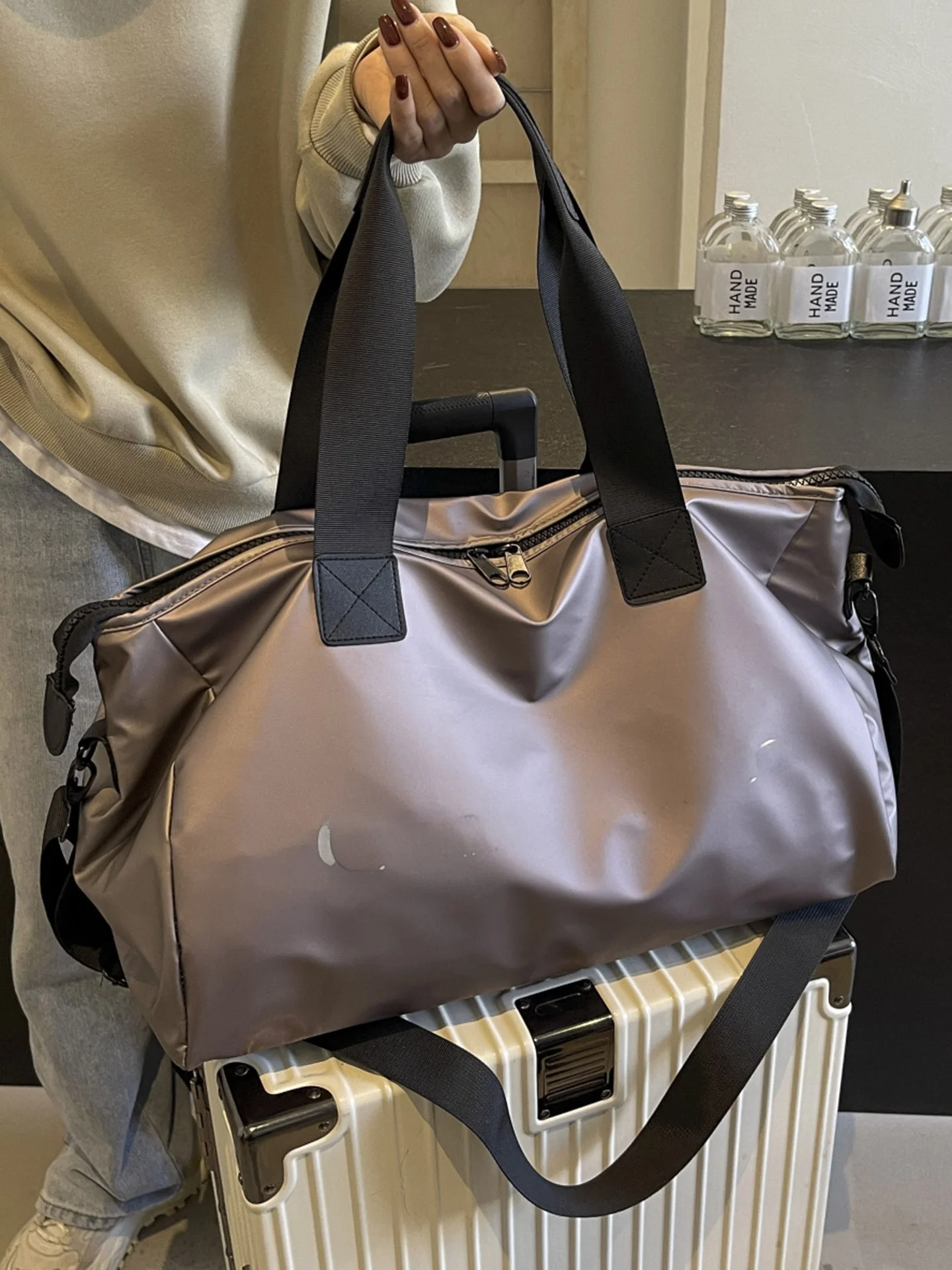 women's-travel-bag-carry-on-durable-large-capacity-shoulder-crossbody-bag-lightweight-short-trip-bag-soft-handle-backpack