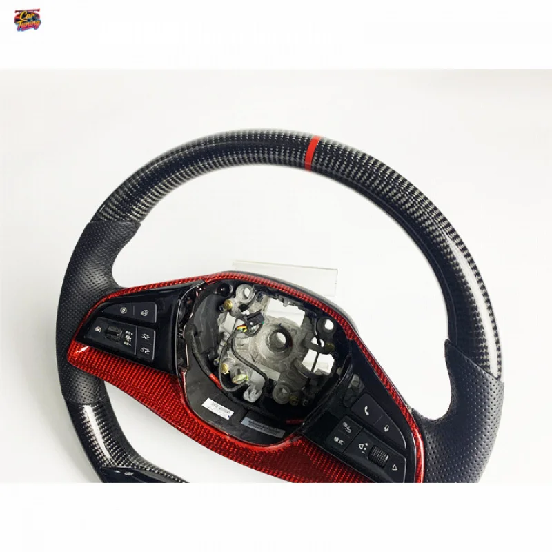 for  BYD 20-21 Han EV/DM carbon fiber steering wheel modification