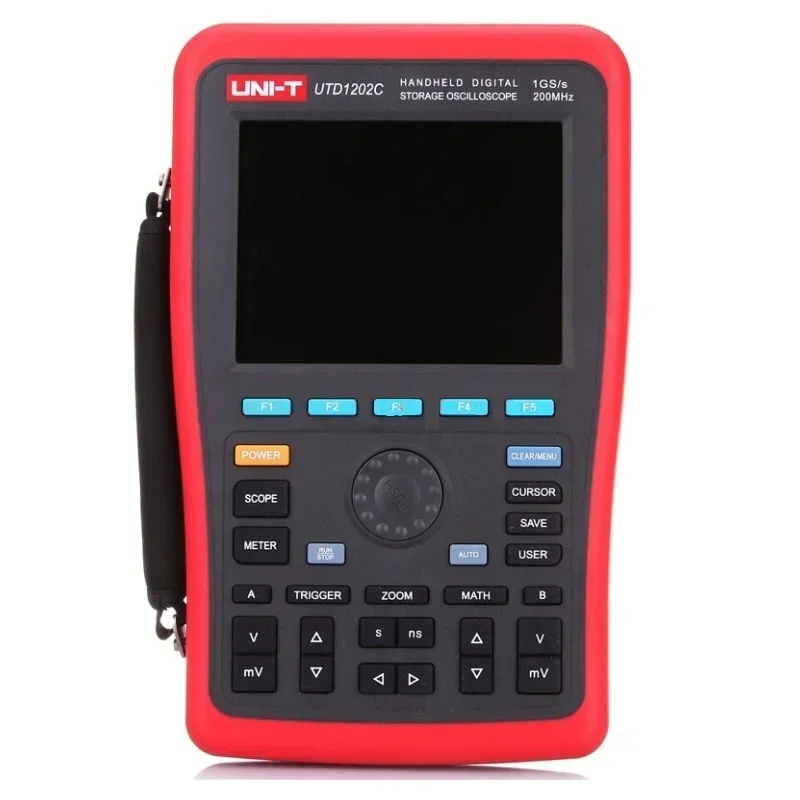 NEW UTD1202C 2 Channel 200MHz 1GS/s Handheld Digital Storage Oscilloscope Oscillograph with Multimeter