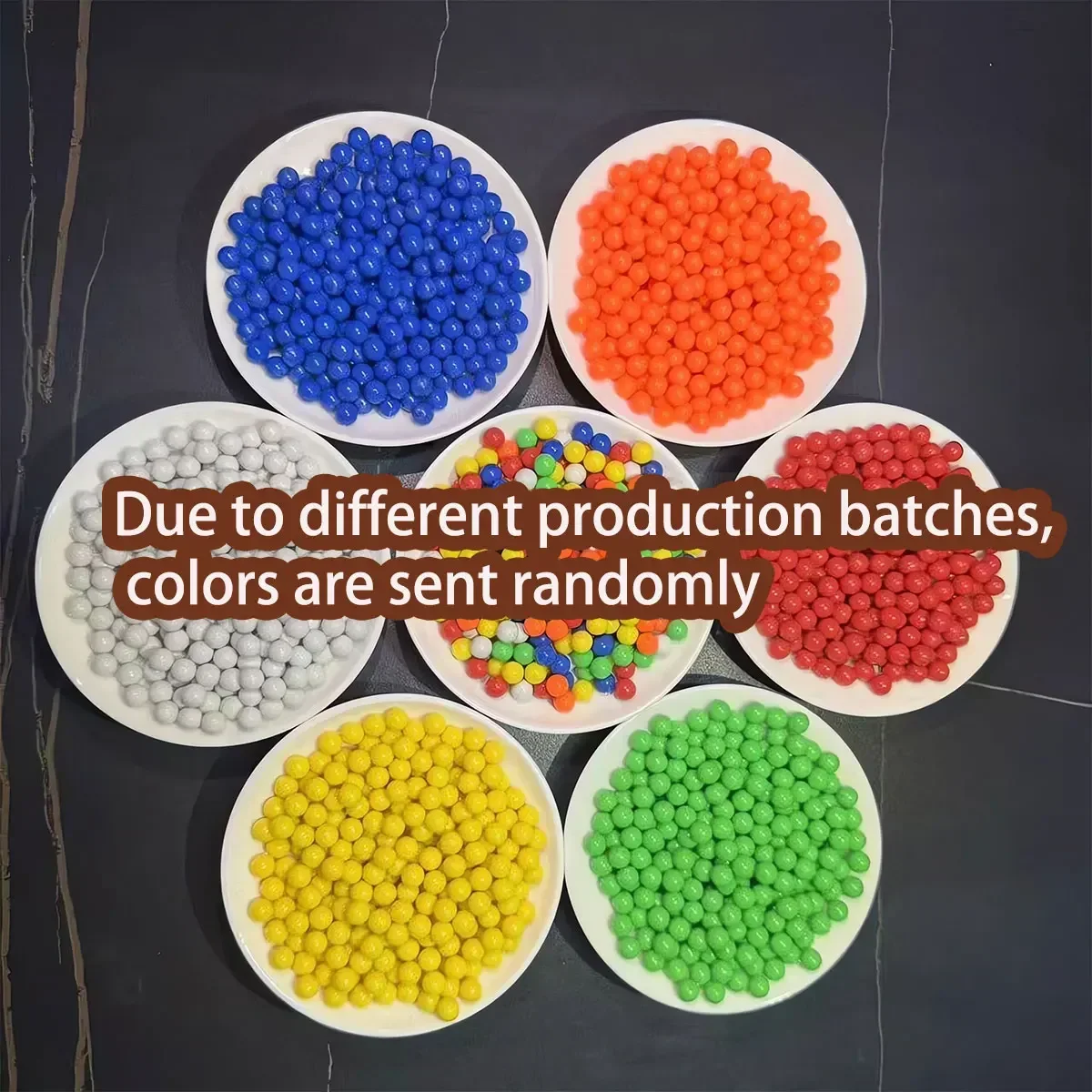 100/200/500/1000PCS Standaard 6MM Paintball Locke G18 Pull Box Speelgoed pistool Beveiliging Plastic Bal BB Shotgun Pistool Sniper Bullet