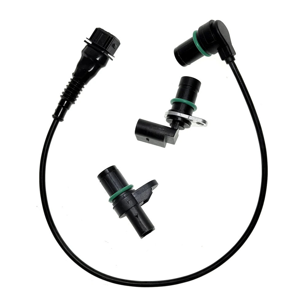 OEM 12147518628 3pcs/Set Car Intake Exhaust Cam Camshaft Crankshaft Position Sensor With O-R For BMW 12147539165 12141709616