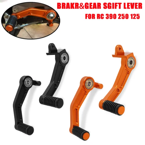 Palanca de Pedal de freno de motocicleta, palancas de cambio de marchas para DUKE 125 200 250 390 RC390 RC250 RC125 RC 200 2013-2016