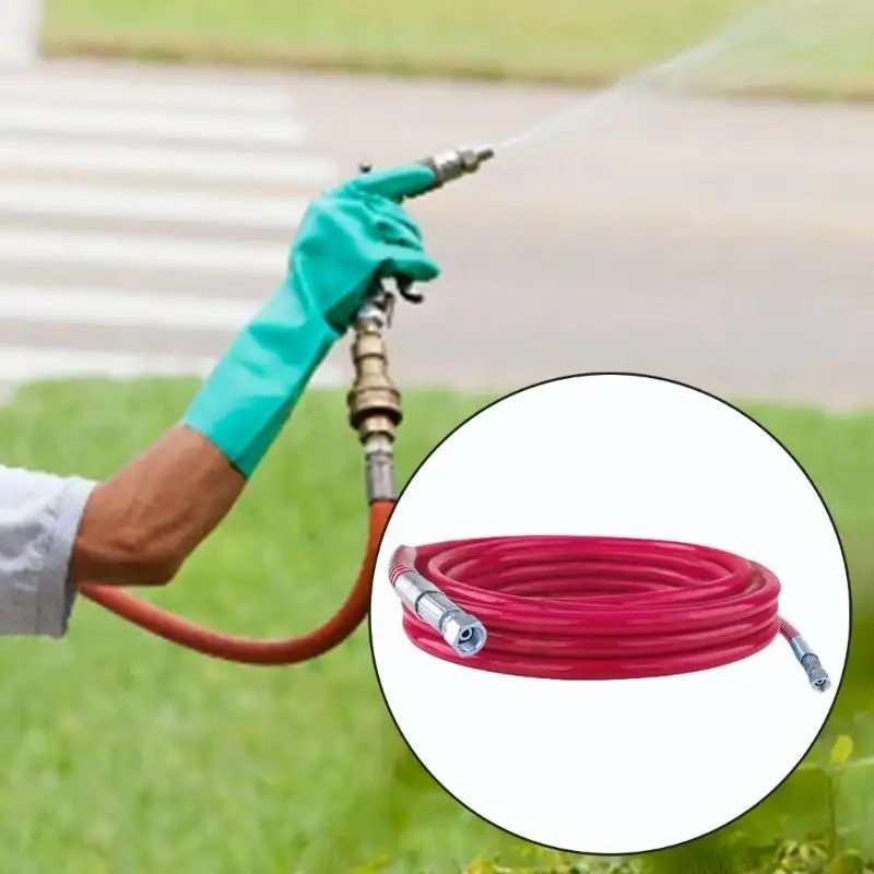 A2BE High Pressure Water Drain Pipe Cleaner Brass Jet Nozzle Kinkfree Hose Repair