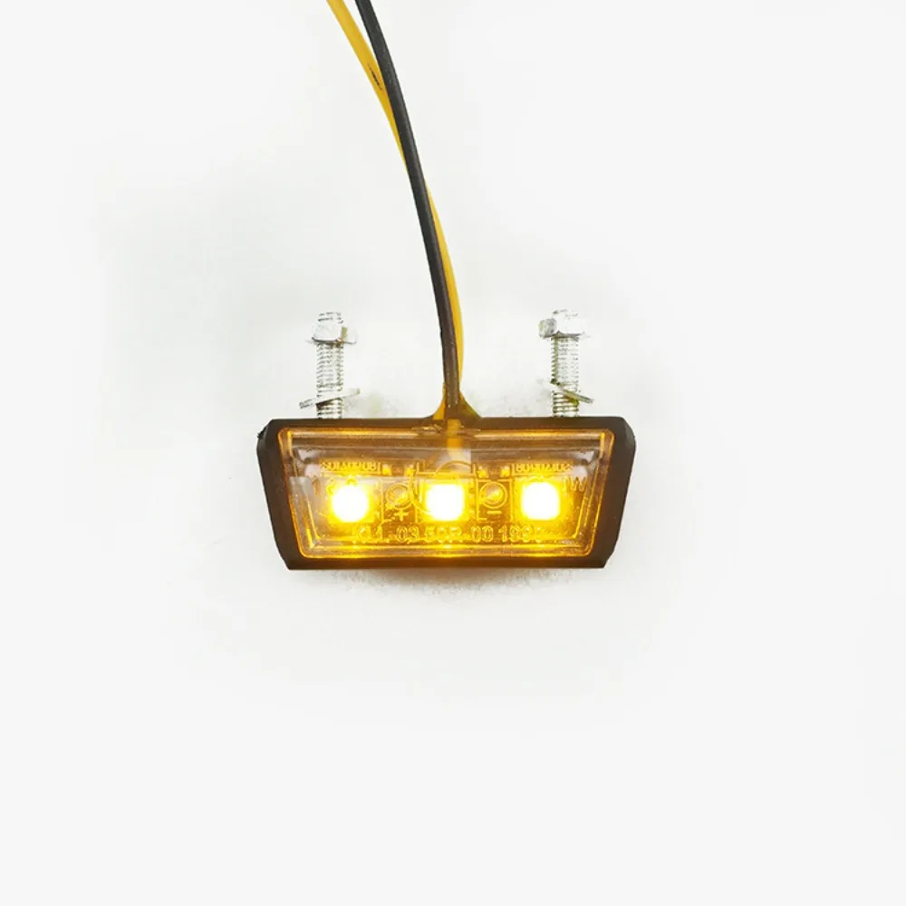 

1 шт. 12 В светодиодный светильник водонепроницаемый номерной знак мотоцикла задний фонарь задний фонарь светодиодный светильник номерного знака модификация мотоцикла