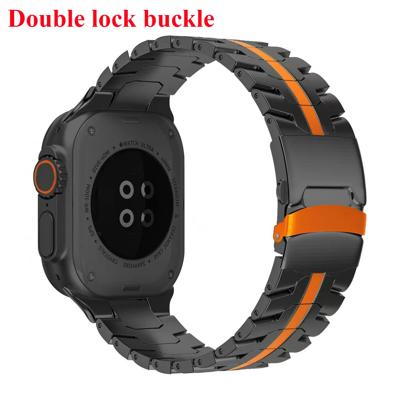 Edelstahlarmband für Apple Watch Series 12 11 10 9 8 SE 3 46mm 45mm 42mm 44mm Metallarmband iWatch Ultra 4/3/2/1 49mm
