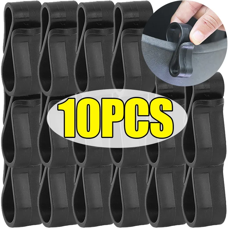 

Motorcycle Bag Hook E-Bike Storage Box Organizer Hanger 8-Shaped Universal Clip Front Holder for Scooter Moto Plastic Gadget