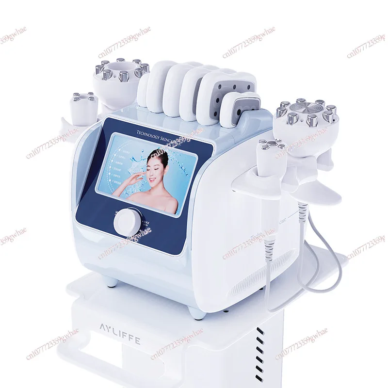 Portable therapeutic massage multipole vacuum degreasing laser machine