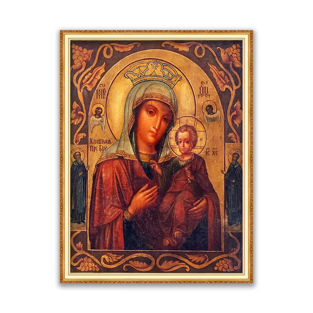 Region Orthodox Icon DIY Cross Stitch 11CT Embroidery Kits Craft Needlework Set Cotton Thread Printed Canvas Home Decoration New