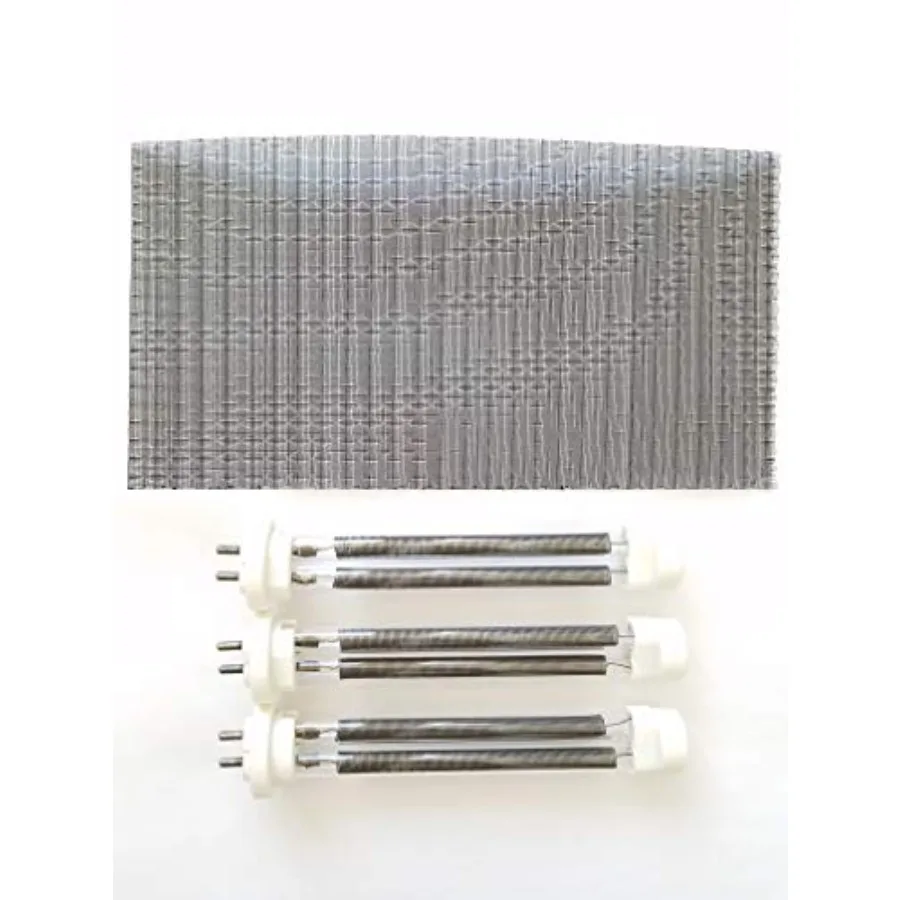 Set of 3 Double Life Bulbs/Heating Elements 1500 Watts for Models GEN4 and USA1000 Infrared Heaters