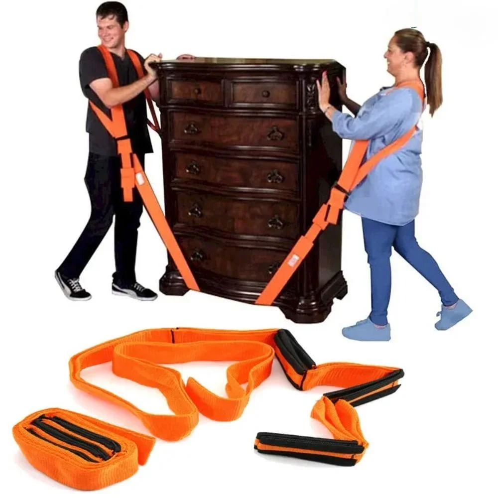 Furniture Moving Carrying Straps Shoulder Forearm Carry Rope Lift Heavy Furniture Transport Belt Ropes Lifting Cord Moving Strap