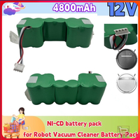 High Quality Battery for Ecovacs Deebot DM87 DM88 DG716  DE33  DE55 DE5G DD35 12V 4800mAh Robot Vacuum Cleaner Batttery Pack✈