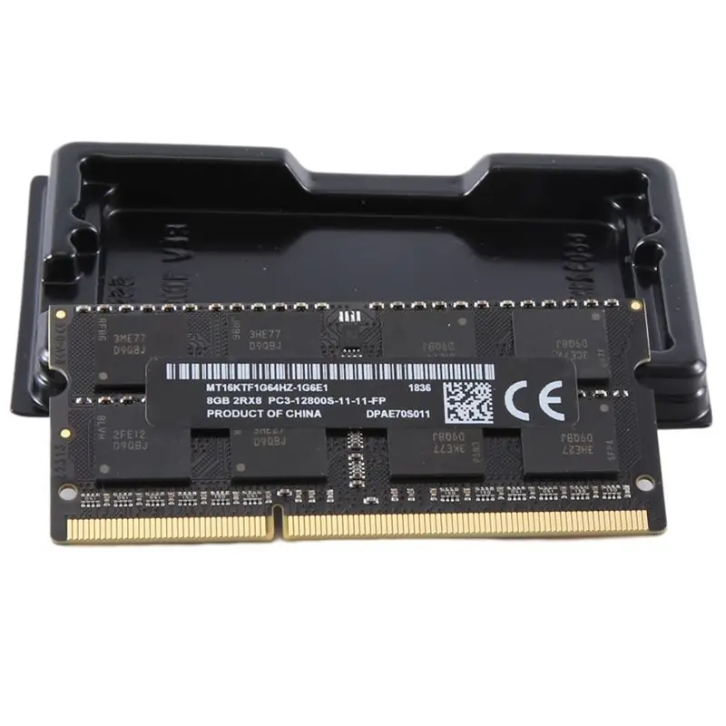 

8GB DDR3 Laptop Ram Memory 1600Mhz PC3-12800 204 Pins SODIMM For Laptop Memory Ram