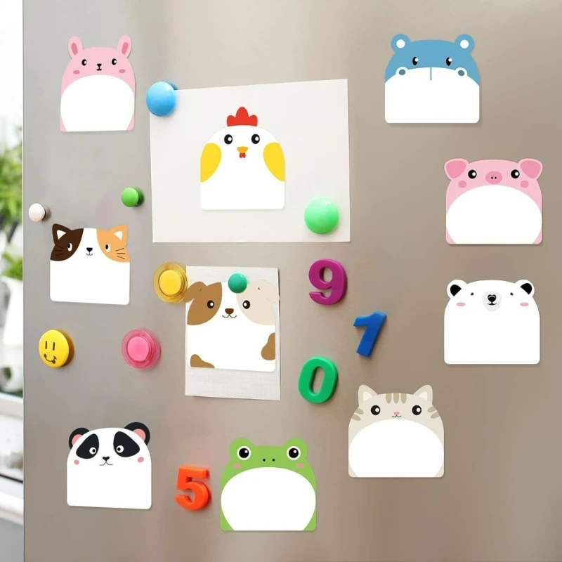 pacote-12-unidades-design-formato-animal-estimacao-fofo-reutilizavel-note-selfs-bloco-escrita-adesivo
