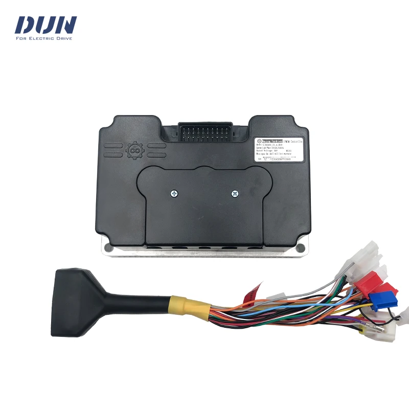 ND84680 340A 48V-72V DC Phase 680A V2 Hall Sensor Fardriver BLDC Controller with N7 Display and Throttle for 4KW-6KW Motor