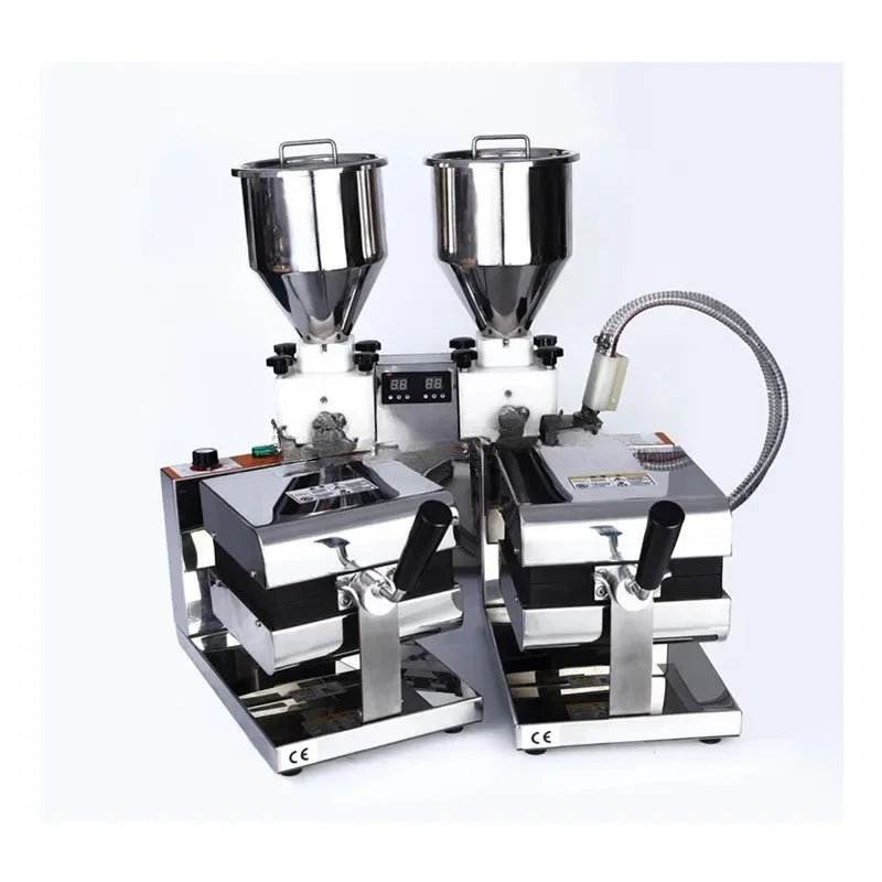 Máquina para hacer pasteles Taiyaki, precios más baratos, con función de llenado y horneado para Manju Delimanjoo, equipo de cocina comercial