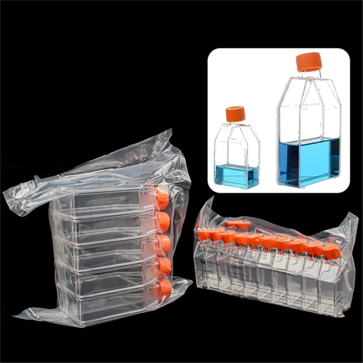 update. Tissue Culture Flask, Vented Cover, TC Treated, No Enzyme 75cm²