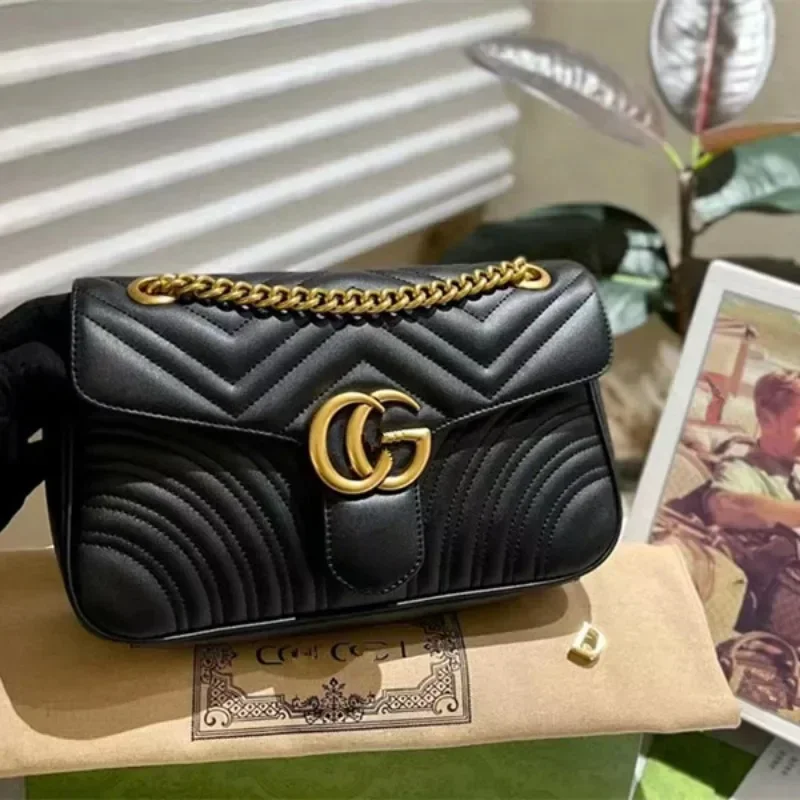 

Женская сумка на цепочке Classic Malmon с ромбовидной сеткой, высококачественная и модная сумка через плечо из Европы и Америки.