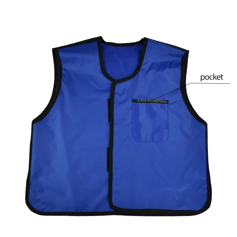 0.35mmPb X المئزر حماية من الإشعاع الرصاص لعيادة الأسنان الأشعة الطبية التصوير سترة السلامة الملابس