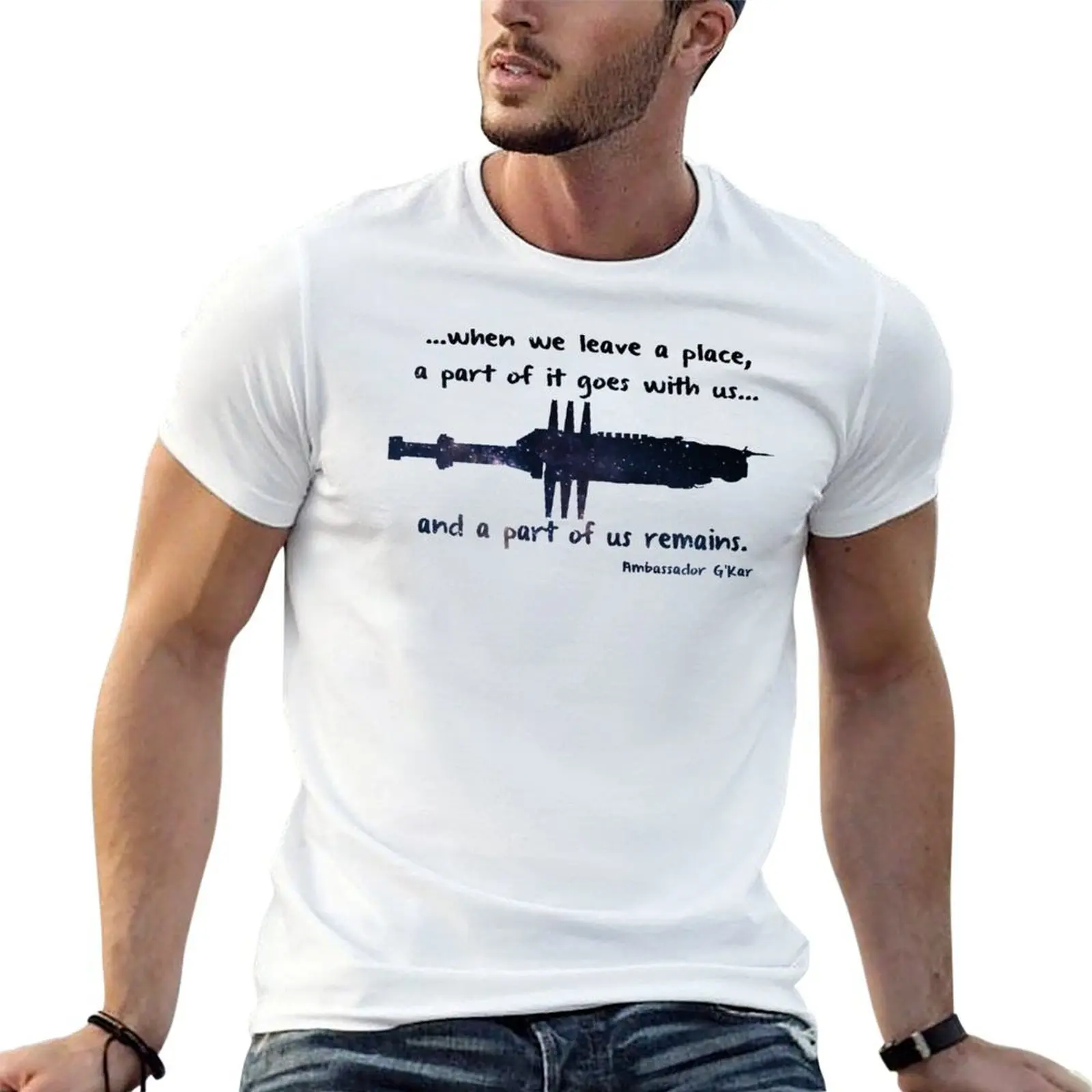 When we leave a place T-Shirt t shirt man casual man t shirt summer t shirt man plain T-shirt