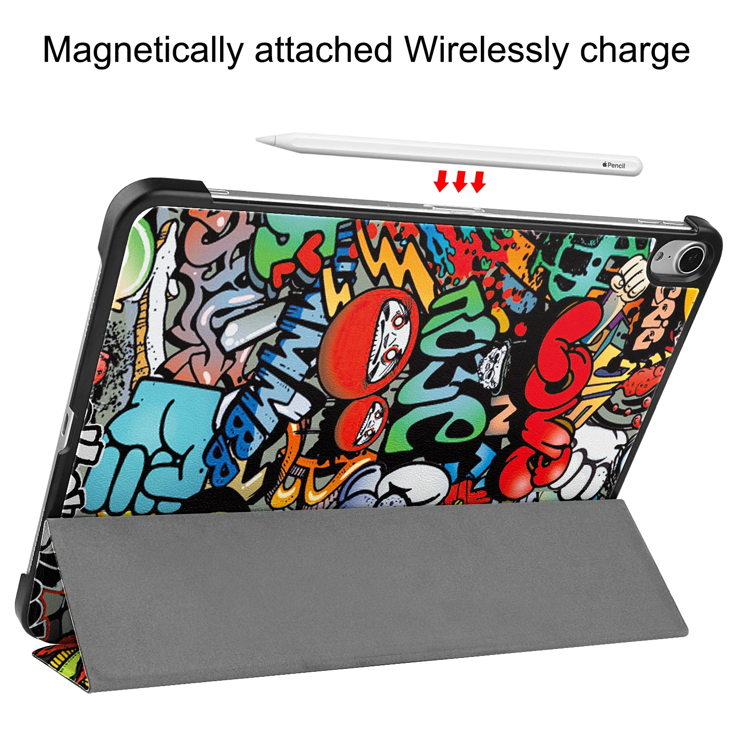 For iPad Air 13 Inch Case 2026 M4 M3 M2 Tri-fold Stand Tablet Cover for iPad Air 13 2025 2024 Smart Shell Magnetic Funda