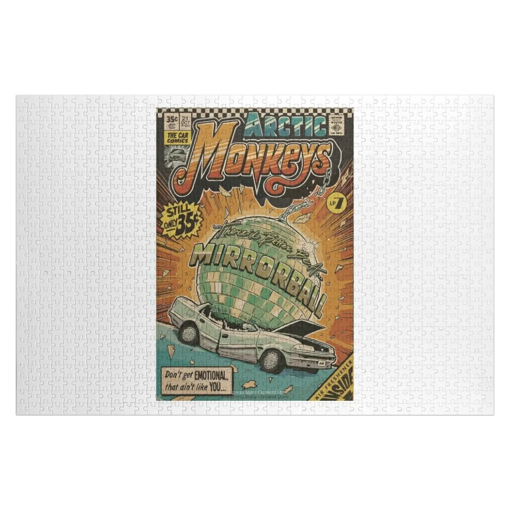

Alternative Music Indie Band Jigsaw Puzzle Personalized Gift Ideas Custom Wooden Gift Puzzle
