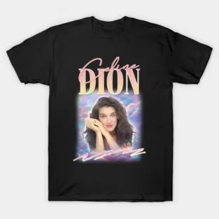 2026 New Celine Dion Titanic Movie Funny Graphic T Shirt Unisex Cotton Short Sleeve Retro Hipster Casual Streetwear Tops