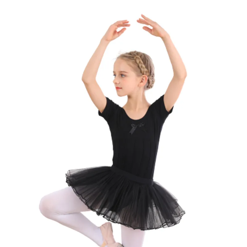 

Kids Ballet Leotards Clothes Dance Wear Bodysuits Toddler Girls Gymnastics Leotard Black Dance Cotton Bodysuit for Dancing Shoes