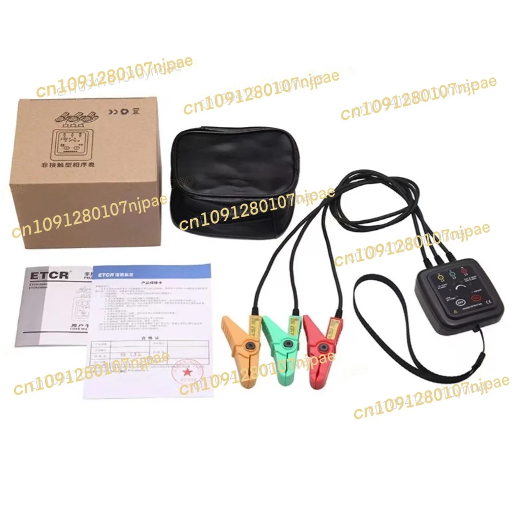 Etcr1000d etcr1000c portátil indicador de rotação de 3 fases ac 70-1000v 45-65hz iso ce oem serviço disponível detector de fase digital