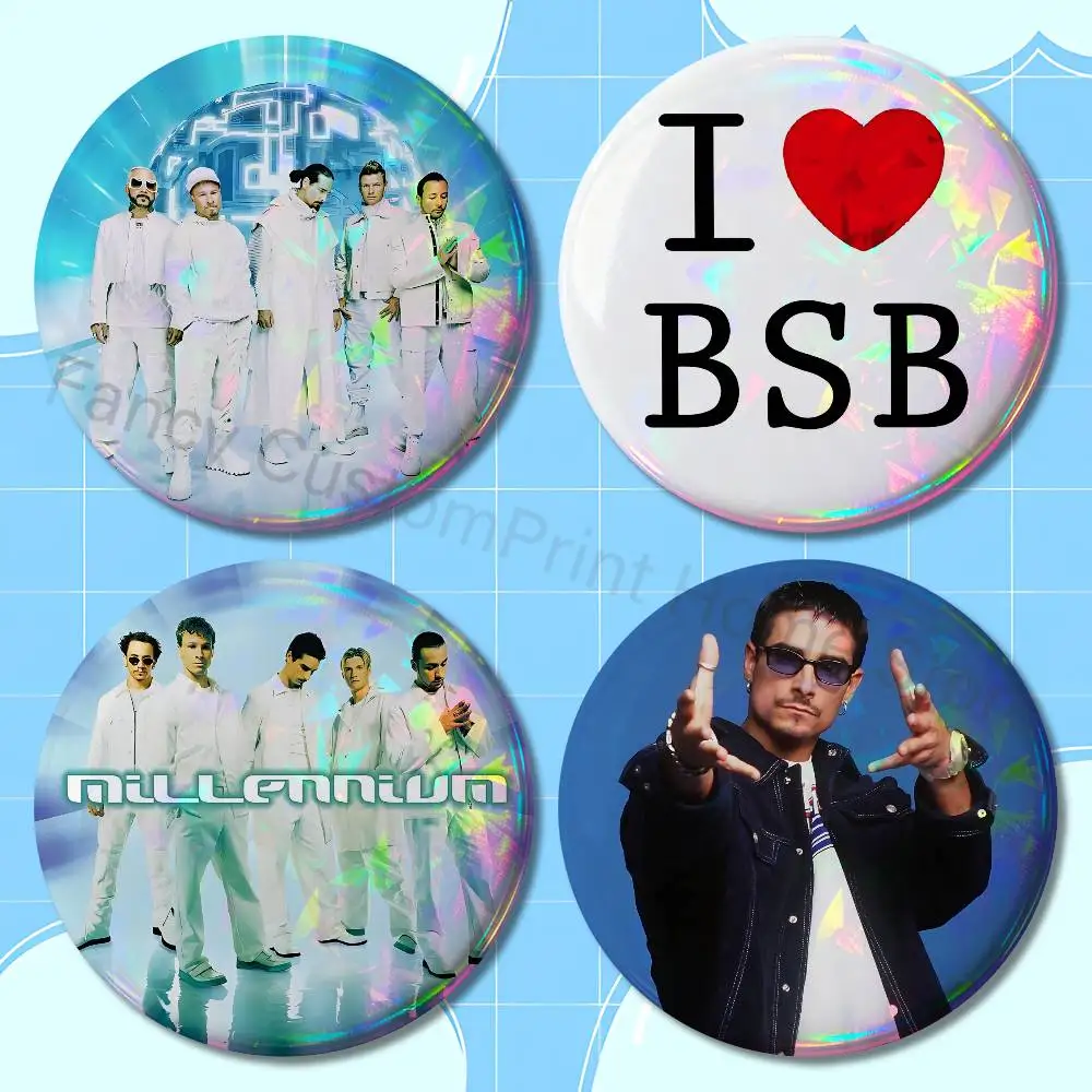 B-Backstreet B-Boys BSB 32mm 58mm 75mm 44mm 25mm Anime Badges Brooches DIY Pins Decorations Birthday Gifts