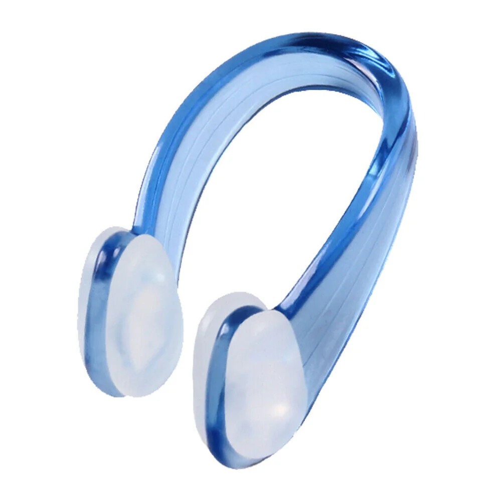 Juego de pinzas para la nariz de silicona suave, accesorios para piscina de agua, reutilizables, para buceo, surf, pinzas para la nariz, herramienta, equipo impermeable