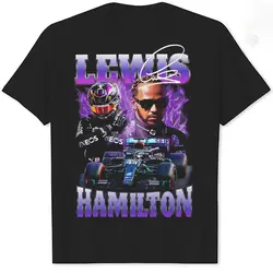 Rare Lewis Hamilton Shirt Hip Hop Men All Size T-Shirt THAEB02548