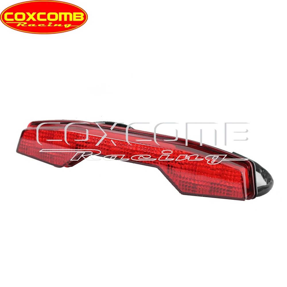 Enquêter arrière LED moto pour Suzuki, LTR400, LTR450, LTR 400, 450, RL, accessoires Quadsport, feu arrière, lentille rouge, feu stop de frein arrière