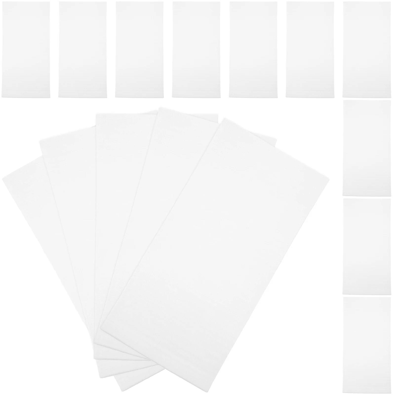 100 Pcs Shockproof Foam Board Large Shipping Bags Packing Material Mailing Materials for Postage White