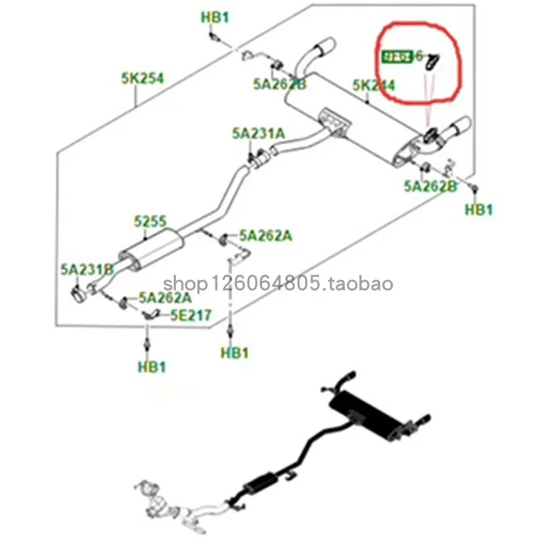 For Land Rover Discovery Shenxing Exhaust Pipe Motor Valve XF XJFP Muffler Tail Joint Adjustment Motor