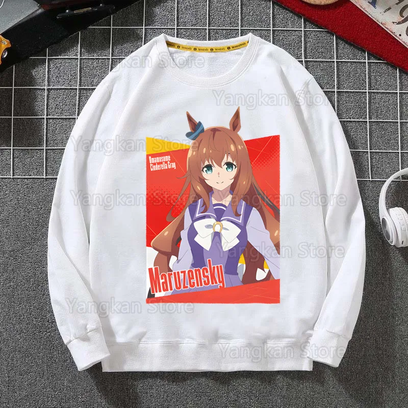 

Uma Musume Pretty Derby Umamusume весна осень мужские повседневные толстовки мужские толстовки толстовки топы