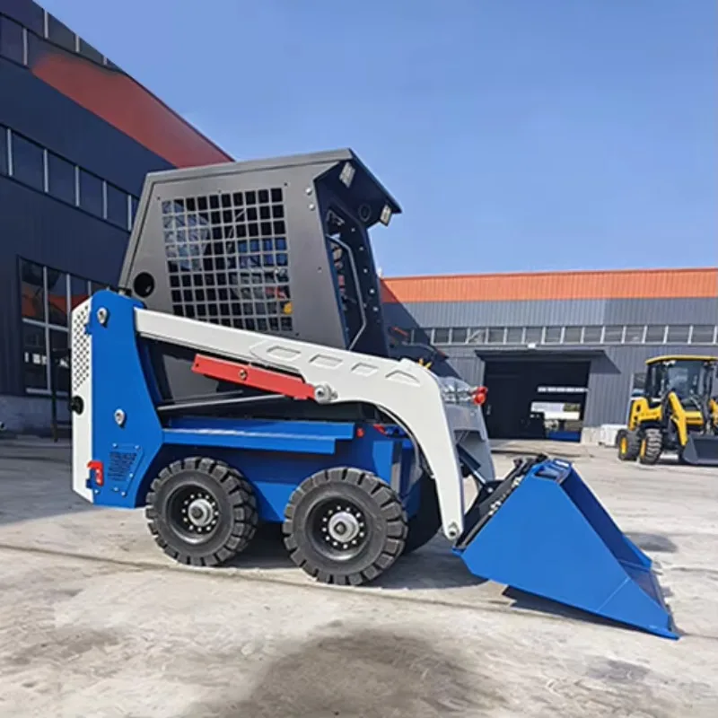 Mini Skid Steer Loader Factory Producing Space Saving Equipment For Contractors And Construction Service Providers