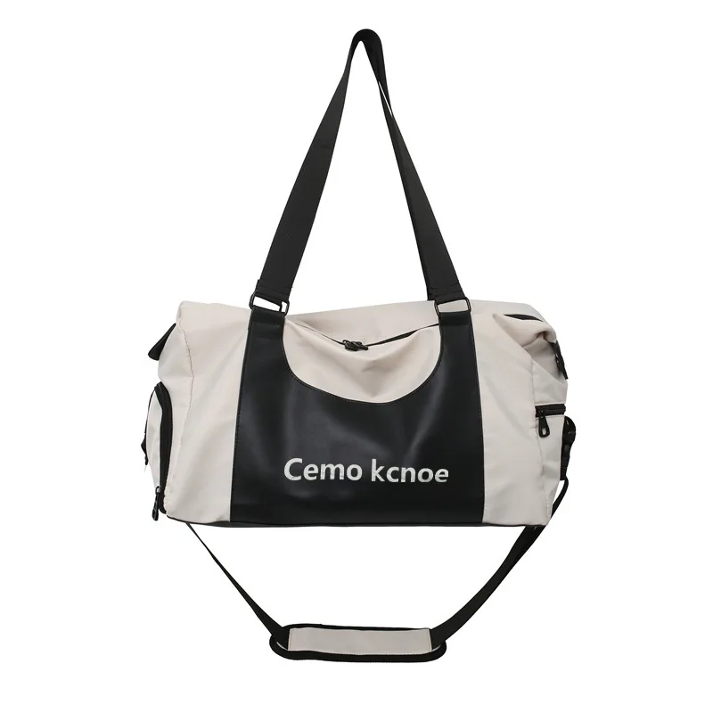 Summer New Oxford Cloth Dry and Wet Separation Large Capacity Fitness Swimming Bag Training Sports Handbag Travel Duffel Bag