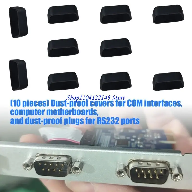 P9FA 14X5Mm Silicone Dust Cap For Computer RS232 Male Interfaces For Office And Home