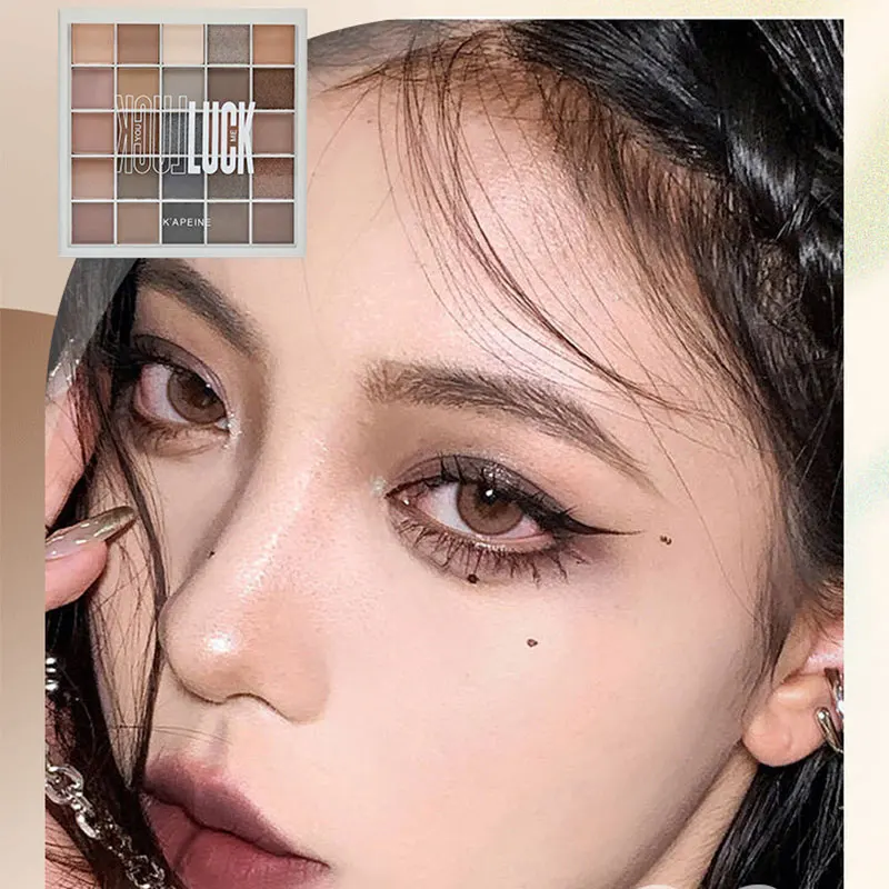 25-kleuren oogschaduwpallet mat glitterset make-upproducten voor dames cosmetica Koreaanse schoonheid gezondheid waterdicht langdurig