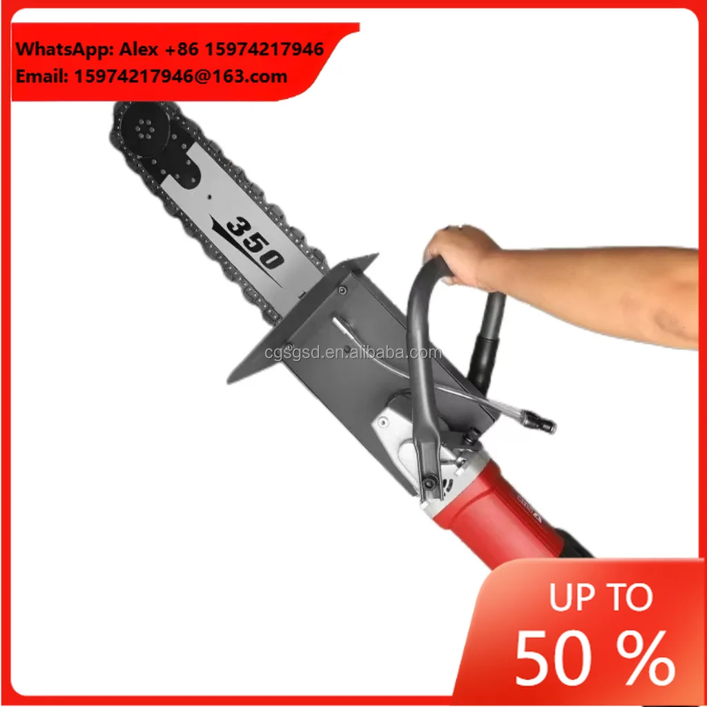 350mm 480mm Electric Hand Saw Cutting Machine Chain Saw Concrete Wall Saw Cutting Chainsaw Machine