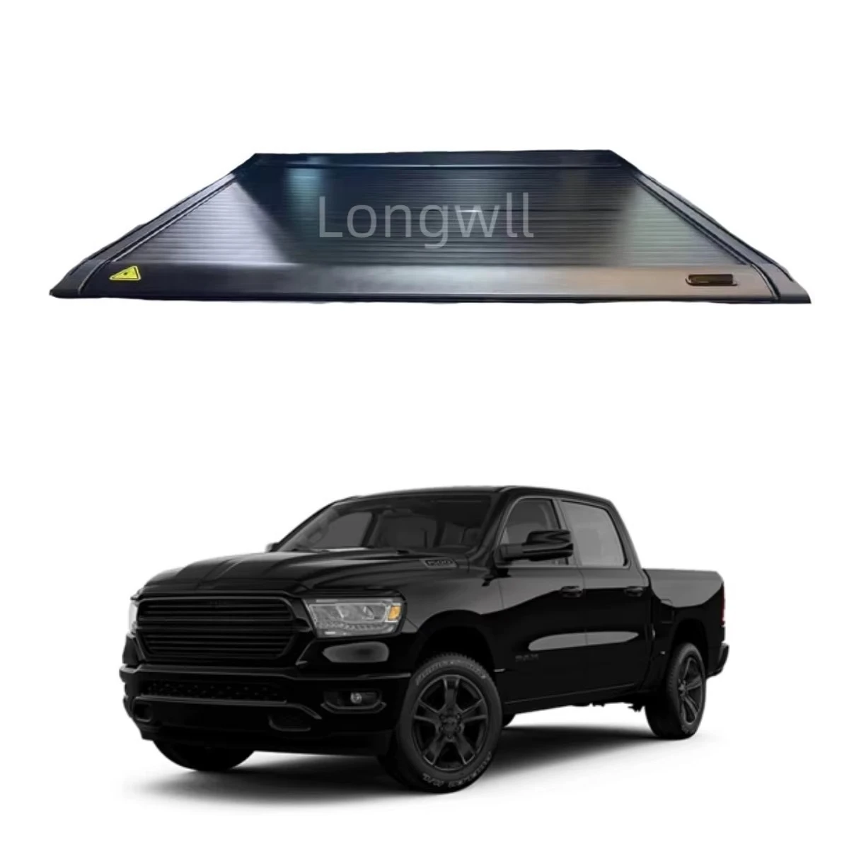 

Электрическая выдвижная ролл-ап крышка Ranger Model для пикапа RAM 1500 Crew Cab, алюминиевые роллеты с защитой от давления и N-Lock