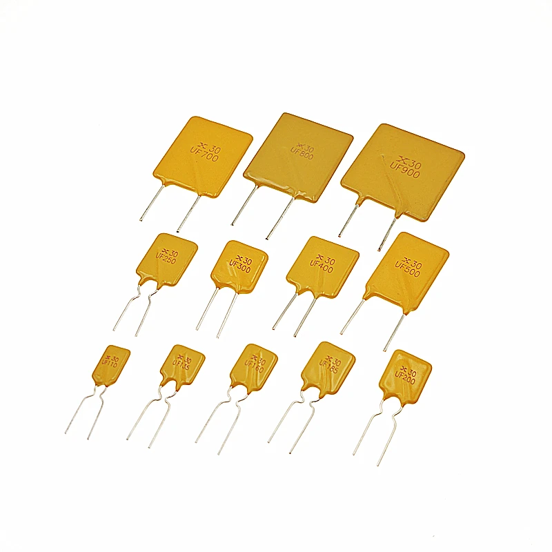 RUEF 30V 0.9A~10A DIP-2 PTC RESET FUSE RADIAL RUEF090 110 135 160 185 200 250 300 400 500 600 700 800 900 1000 /1.1A 1.35A 1.85A