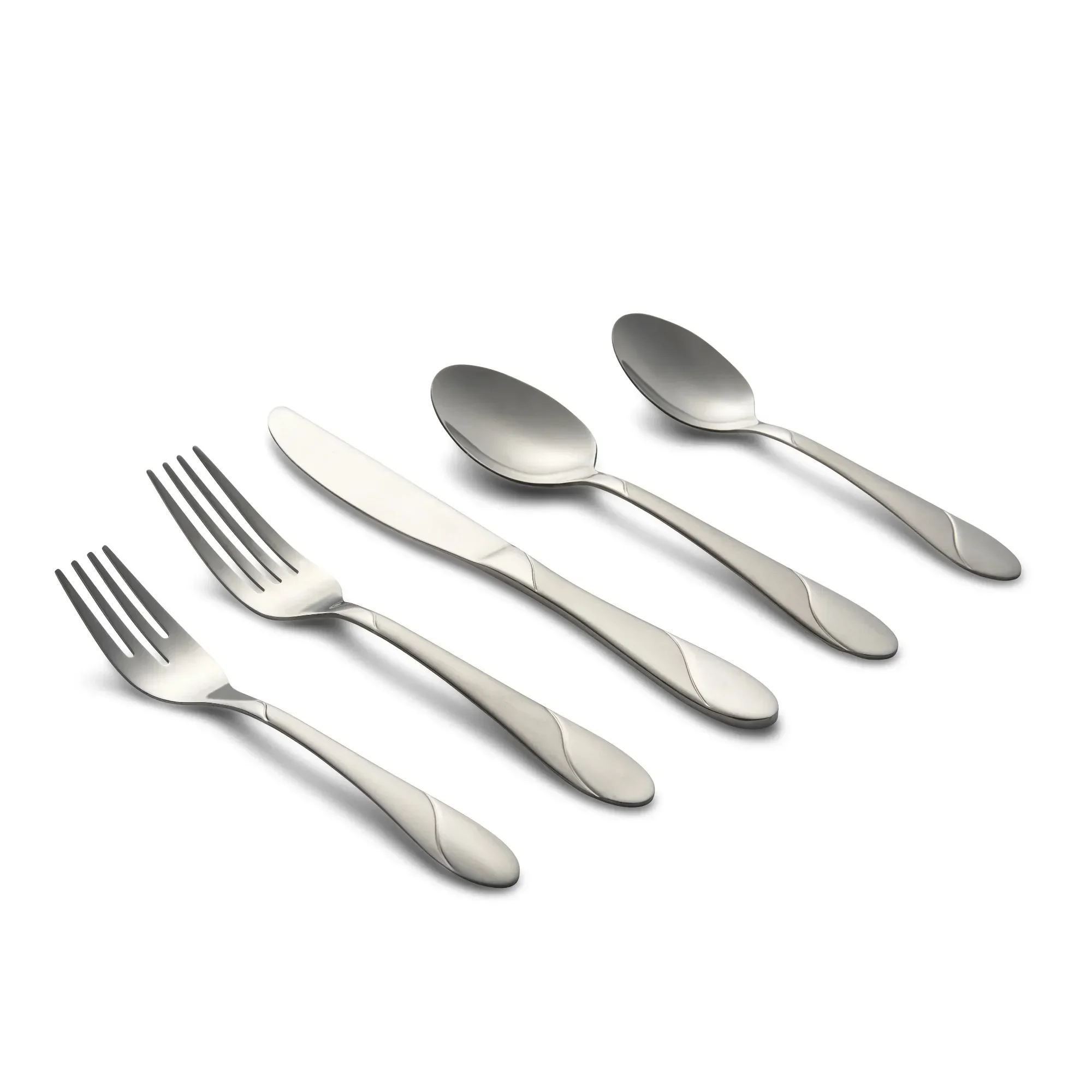 

89-Piece Stainless Steel Flatware Set (Service for 12)