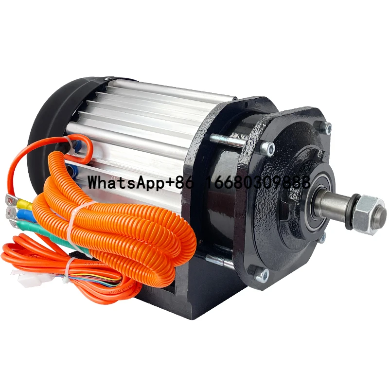 

60v 72v 3000w BLDC Gear Motor High Torque Mid Drive Motor for Four-wheeled Vehicle Tricycle Use