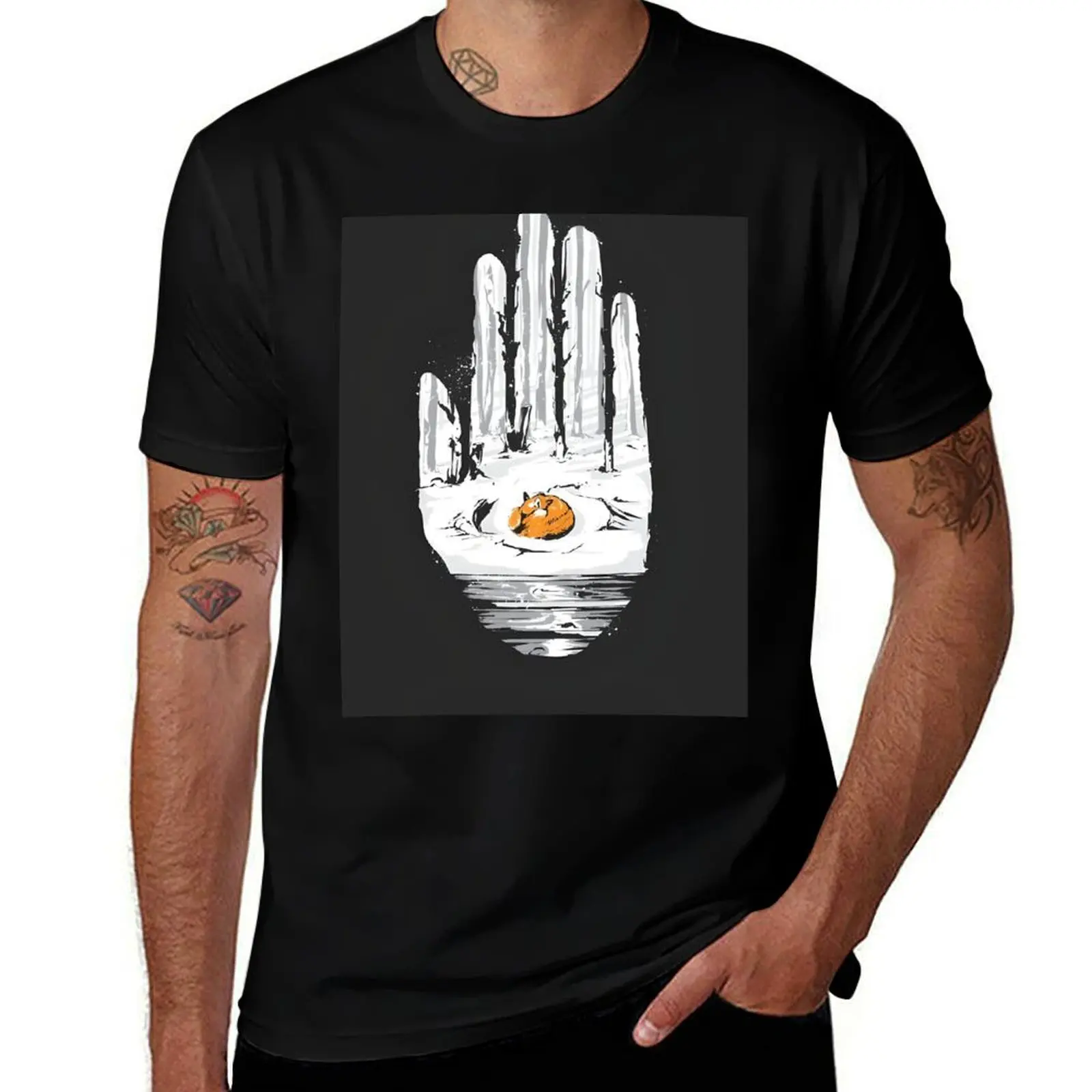 Hand Gregory Alan Isakov T-Shirt Casual Daily Graphic Tee T-Shirt
