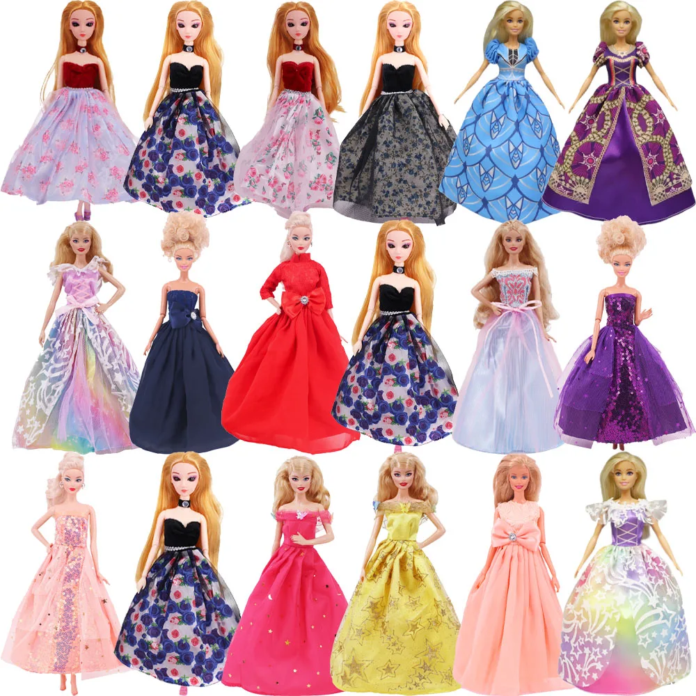 Doll Clothes Fairy Tales of Princess Dresses Clothes Accessories  for 11.8inch 1/3BJD Blyth Dolls Skirt Girl's Gift Birthday Toy