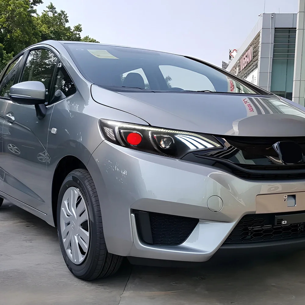 

Car Front Lamps For Honda Fit GK5 2014-2020 LED Auto Headlights Assembly Upgrade Demon eyes Style 2 Projector Lens Accessories