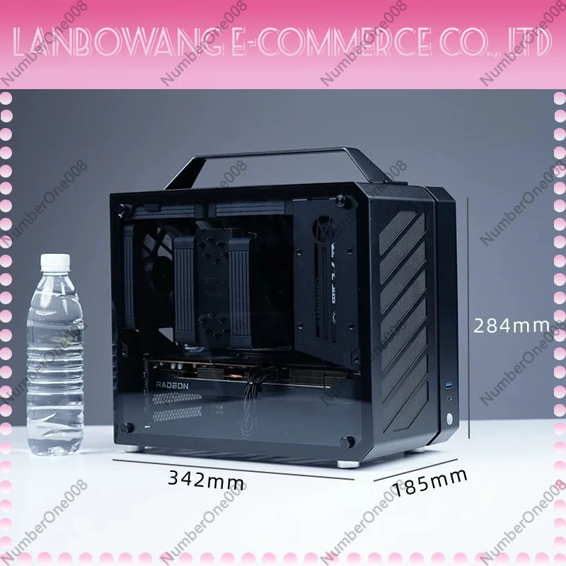 Mechanic Master C28 Prebuilt Mini ITX Gaming PC Desktop with Air Cooling Complete Small Sized Assembled Computer for Home Gaming