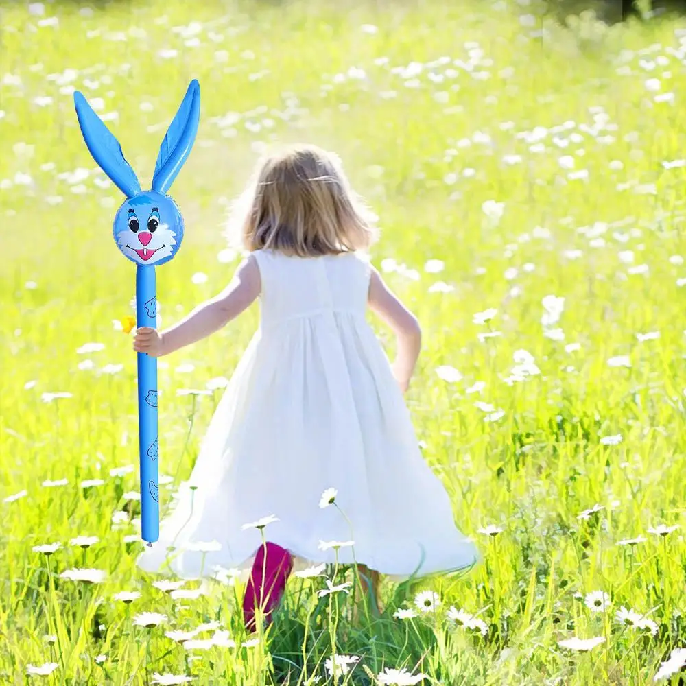 Festival Party Decor Inflatable Ballooons Toys Giraffe Inflatable Hammer Animals Inflatable Stick Inflatable Animal Stick