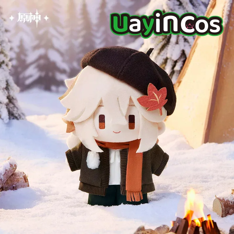 20cm Official Genshin Impact Tartaglia Kaedehara Kazuha Durin Lohe Stuffed Plushies Doll Keychain Bag  Anime Game Toy Costume  G